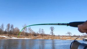 Количество поклёвок щуки удивило. Рыбалка на спиннинг, весенняя ловля в 2022