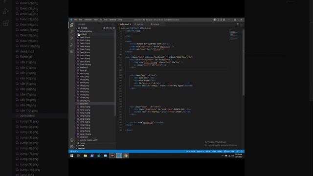 JavaScript 2D Game Video Submission || Thamindu Dulshan || #GameDevelopment