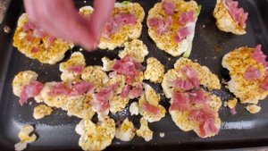 Стейк из цветной капусты с беконом и сыром | Цветная капуста на гриле | Цветная капуста в духовке