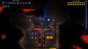 Using Pumps to produce Obsidian and Honey Blocks in Terraria 1.2