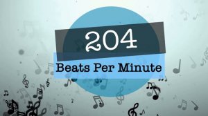 204 Beats Per Minute (BPM) - Metronome