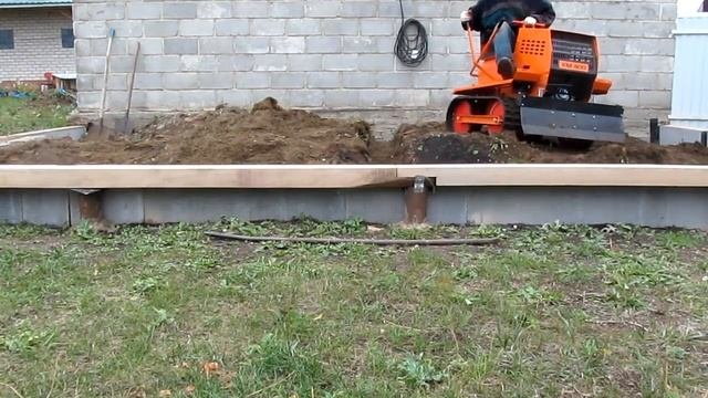 Проходимость гусеничного минитрактора. Mini Tractor Passability