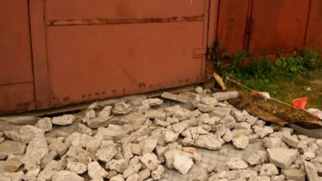 БЕТОННЫЙ ВЪЕЗД В ГАРАЖ СВОИМИ РУКАМИ.