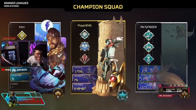 Season 20 Apex Ranked grind 🔥Let`s go to Dia again 😍 смотреть онлайн