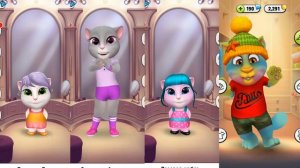 Кошечки МАЛЫШКИ БЛИЗНЯШКИ Моя говорящая Анджела Соня Том