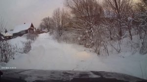 Great Wall Hover H3 New turbo - Первая поездка по сугробу / First snow conquest