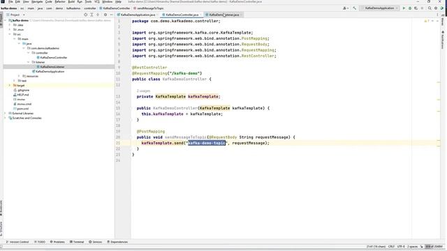 Spring Boot with Apache Kafka смотреть онлайн