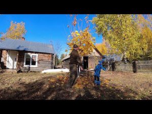 ДОМ В ДЕРЕВНЕ. СТАРЫЕ АРТЕФАКТЫ В САРАЕ ДЕДА. СЕМЬЯ УЕХАЛА В ГОРОД. ДЕРЕВЕНСКИЕ ДЕЛА. РЕМОНТ