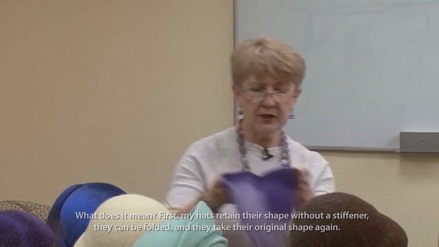 Felted hats: double brim technology” by Irina Spasskaja смотреть онлайн