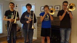 Pirates Of The Caribbean - Trombone Quartet