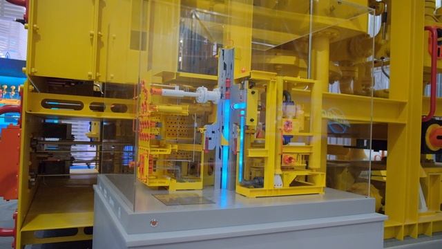 Макет подводной фонтанной арматуры