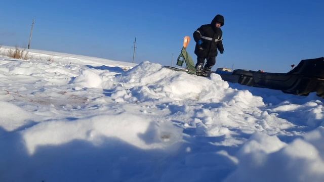 Жерлицы на щуку "Элита" Ловля рыбалка на щуку жерлицами .