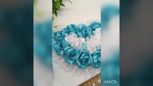 Бант на выписку в виде сердца ❤️
