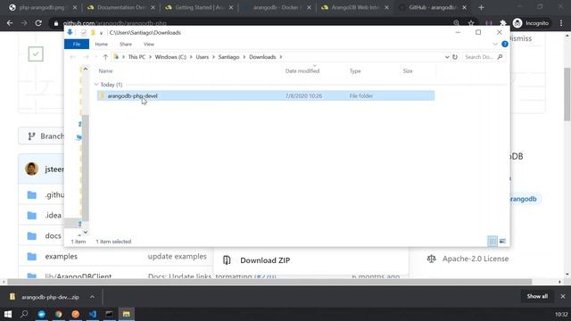 Setup ArangoDB with PHP and Docker and start creating a Rest API