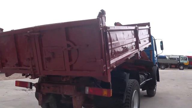 Mercedes SK 1617 (SUSPENSION LAMES / AVEC GRUE / STEEL SUSPENSION / CRANE) ID: 15725 смотреть онлайн