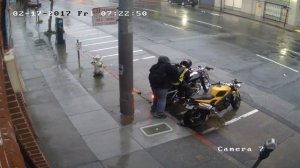 Как воруют мотоциклы в Америке