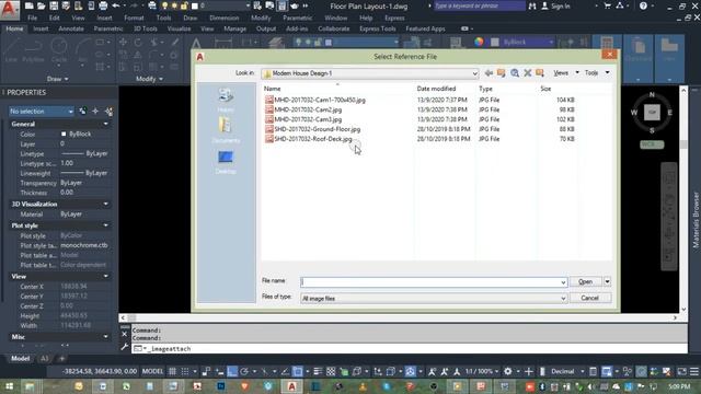 How To Insert JPG files drawing to autoCAD 2020 смотреть онлайн