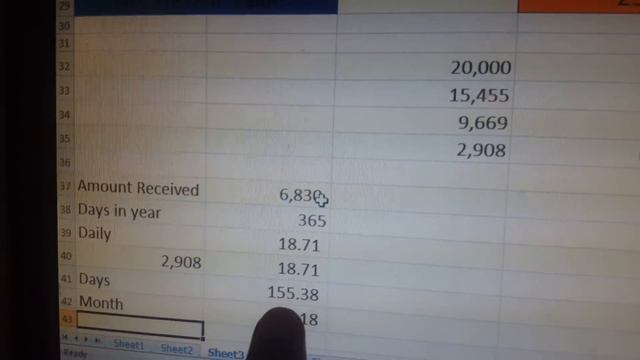 Pay Back after calculation of Present Value. Exam Paper
