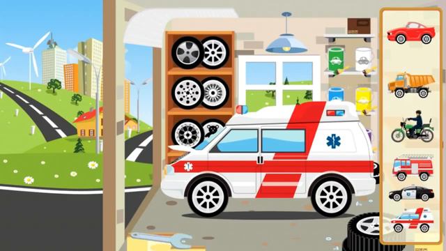 Мультики Про МАШИНКИ Зачем нужна Пожарная машина Полицейская машина Скорая помощь смотреть онлайн