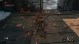 Sekiro: Гэнитиро Асина, как правильно победить. Полный бой. Как отражать молнии.
