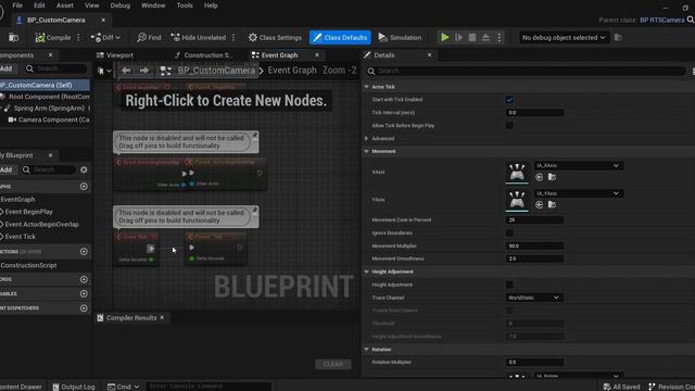 UE5 Create an RTS Camera with Movement, Rotating and Zoom - Tutorial - Adjust to terrain смотреть онлайн