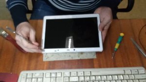 ЗАМЕНА СЕНСОРНОГО ЭКРАНА ПЛАНШЕТА DIGMA OPTIMA1507 3G TS1085MG