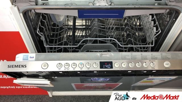 Pani AGD przedstawia: Zmywarka do zabudowy Siemens SN636X03ME смотреть онлайн