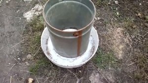 бункерная кормушка для кур своими руками