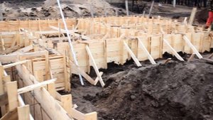 Как заливался фундамент под дом 150 кв.м.