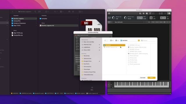 KONTAKT: Contenido Faltante "Content Missing"