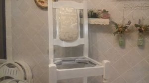 Красим стулья. DIY Реставрация мягкого стула.
