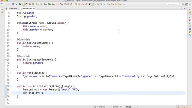abstract Class in Java Lecture-3
