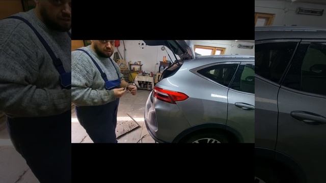 HAVAL F7,установка розетки фаркопа,сигнала. смотреть онлайн