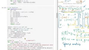 8.1 Two-point Boundary Value Problems using Finite Difference Method with example & Python codes