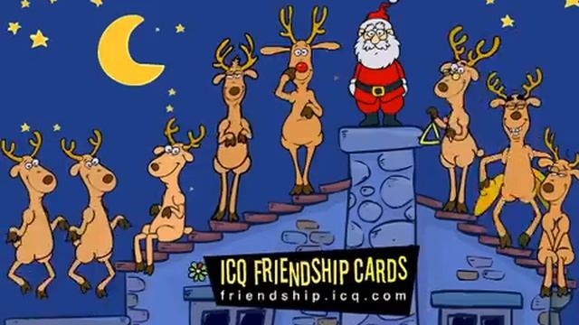 Санта Клаус и Олени. Новогодняя игра смотреть онлайн