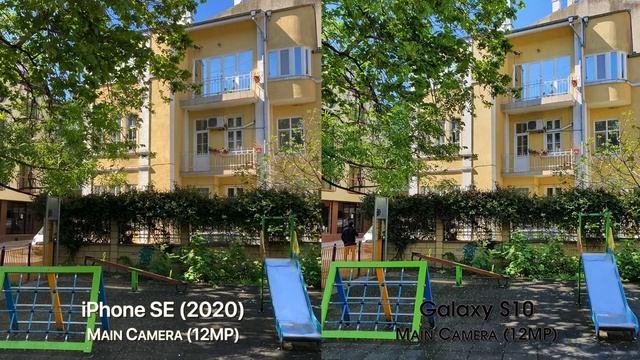 iPhone SE (2020) vs Galaxy S10: Camera Comparison! смотреть онлайн