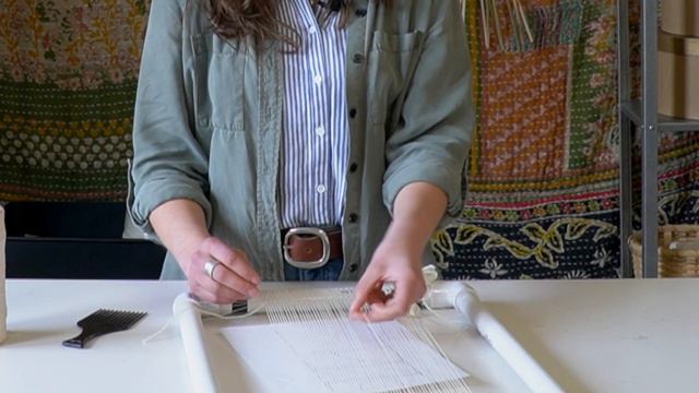 How to Begin a Tapestry Weaving: Tapestry Header || Episode 4