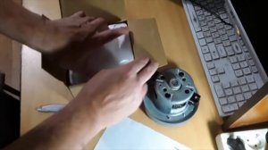 Замена Двигателя в Пылесосе. 1490руб.