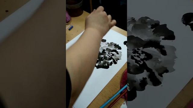 Китайская живопись у-син. Пион - 3 смотреть онлайн