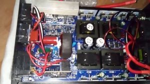 Состав инвертора 6000w чистый синус, тянет чайник 2.2 и болгарку на 710w одновременно.