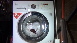 LG F1222TD Direct Drive Washing Machine : Synthetics 60'c Intensive (complete)