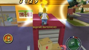 Прохождение игры The Simpsons hit & run №1