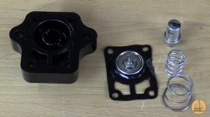 Rebuilding fuel pump on Mercury 9.9 HP outboard motor