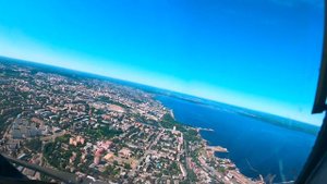 Петрозаводск. Полет на предельно-малой высоте.