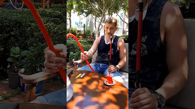 Кальян в Турции, курортная зона, Алания. Hookah in Turkey смотреть онлайн