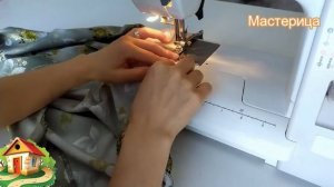 Очень простой крой и шитье платья с высоким воротом