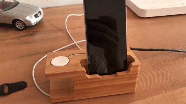 Подставка - зарядка для iPhone Apple Watch из китая смотреть онлайн