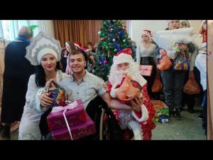 Dec 2023: New Year in Alchevsk Social Rehabilitation Center for Disabled Children