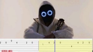 All my friends toxic - Boywithuke (easy guitar tabs)