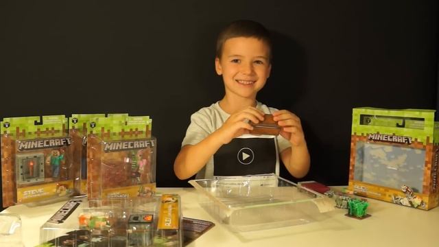 МАЙНКРАФТ Игрушки - Распаковка Посылки из Америки - Кока Туб - Minecraft Toys Unboxing
